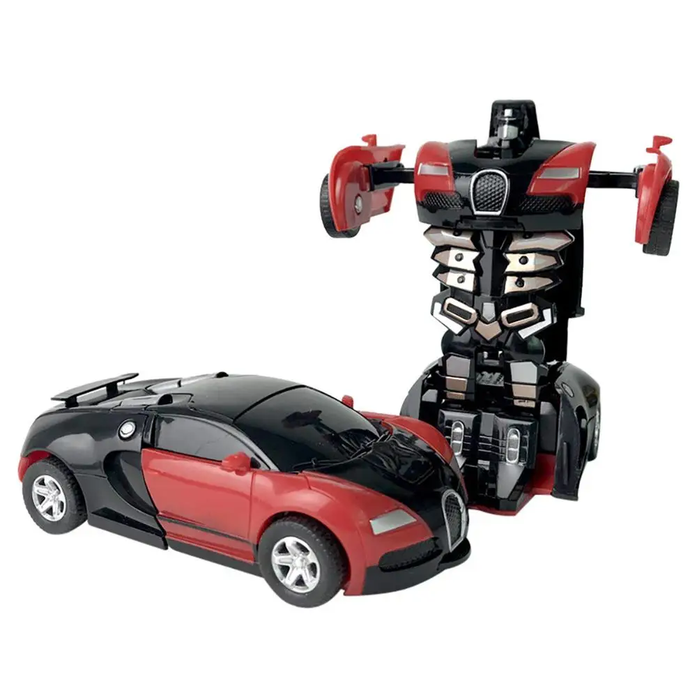 

1:32 Transformer Mini 2 In 1 Car Robot Toy Anime Action Collision Transforming Model Deformation Vehicles Toy Gift for Childrens