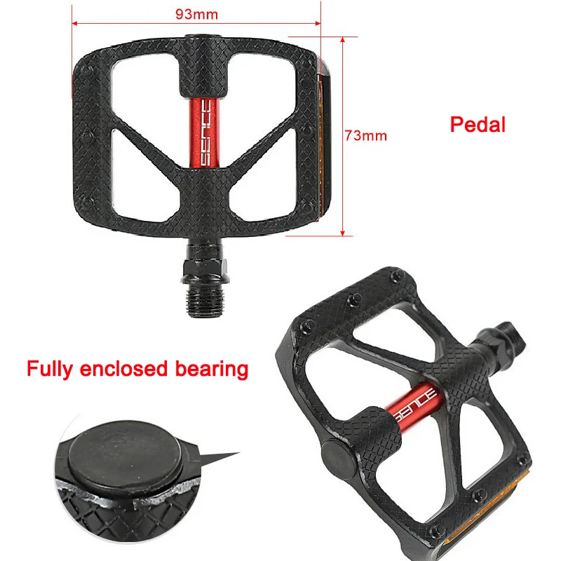 1 пара легкие велосипедные педали из алюминиевого сплава | Спорт и развлечения