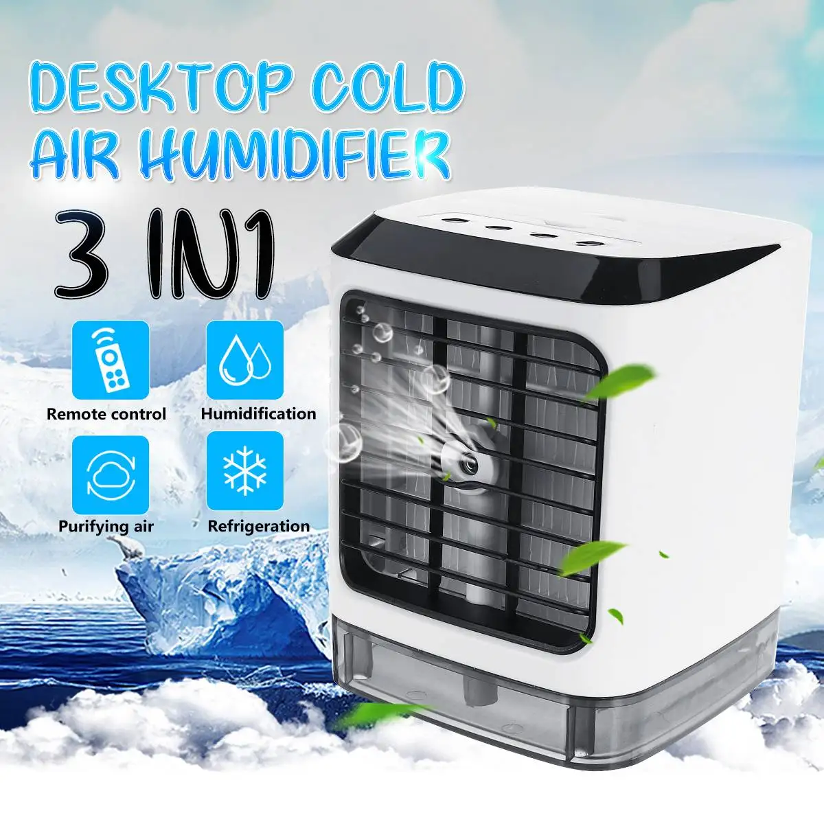 Увлажнитель воздуха evapolar с дистанционным управлением и Usb интерфейсом