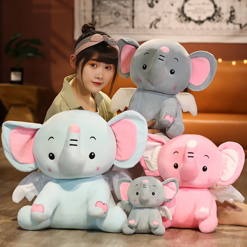 

Милый ангел Дамбо, плюшевая игрушка, слон, мягкие плюшевые животные, детские игрушки, детские игрушки для девочек, рождественские подарки, игрушки для детей, домашний декор