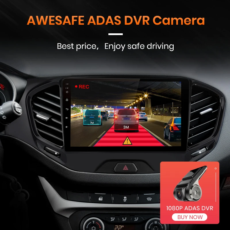 AWESAFE PX9 для Lada VESTA 2015-2019 Cross Sport Car Radio мультимедийный видео плеер GPS No 2din 2 din Android 9 0 ГБ +