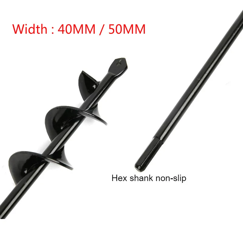 Садовый Бур спиральный с отверстиями сверла цветочных горшков для копания фермы