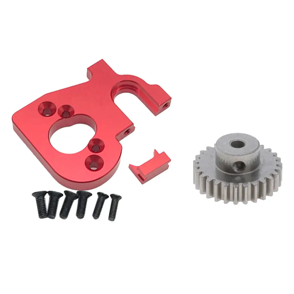 

RC 27T Pinion Gear w/ Motor Seat for WLTOYS 144001 Buggy Trucks Spare Parts