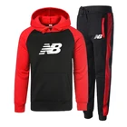 Мужской спортивный костюм с капюшоном и штанами, на молнии