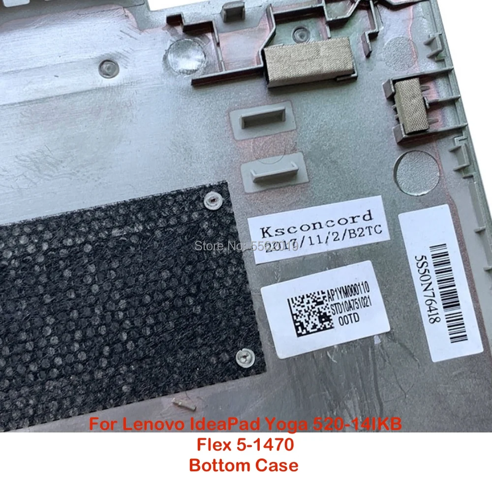Рамки для ноутбука Lenovo Ideapad Yoga 520-14IKB Flex 5-1470 5CB0N67572 Корпус нижняя крышка нижний