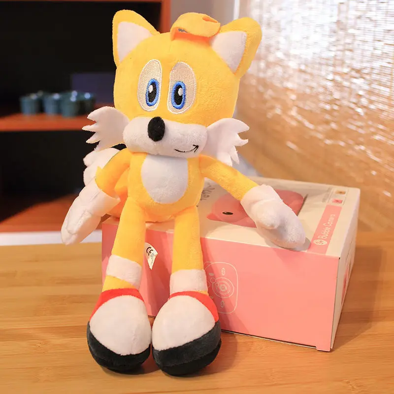 Плюшевые игрушки Sonic мультяшная мягкая набивная плюшевая кукла детские милая