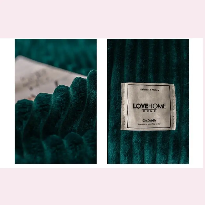 Одеяло s для кровати однотонное желтое зеленое мягкое теплое Фланелевое