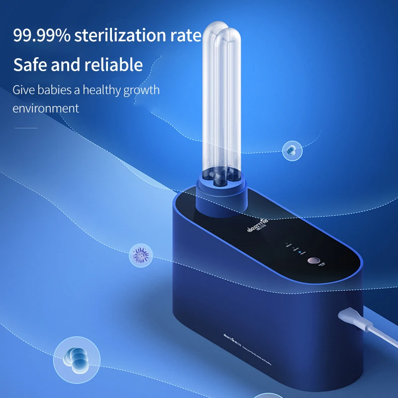 

XiaoMi Deerma 25W Quartz Lamp UV Sterilizer Lamp Portable Bluetooth Controlled Ultraviolet Air Processor 3 Gears Can Be Timed