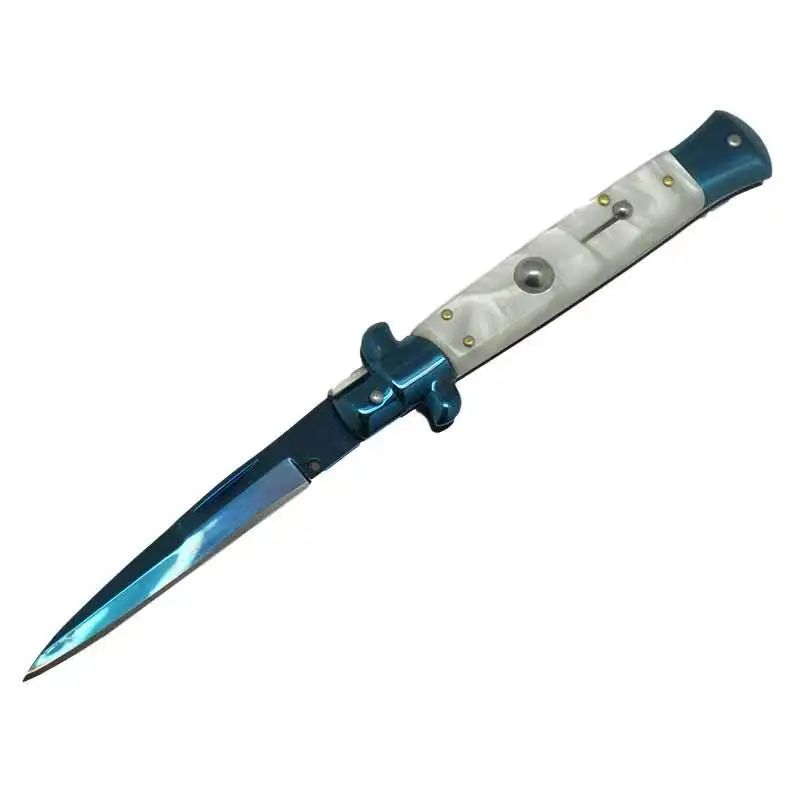 

Car sticker Automatic Switchblade Knife Truck Decal Bumper Window Graffiti Stickers Suitable for Vehicle KK15*1cm