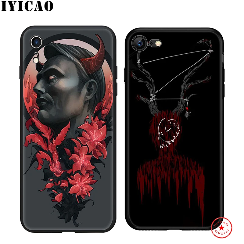 IYICAO Hannibal Eat The Rude мягкий чехол для телефона iPhone 11 Pro XR X XS Max 6 6S 7 8 Plus 5 5S SE силиконовый
