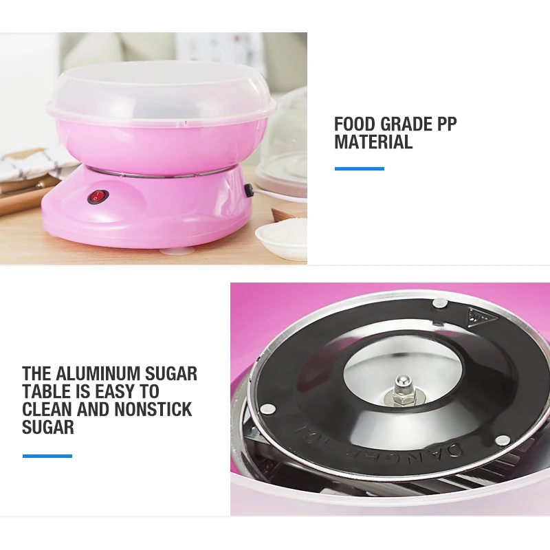 Электрическая машина для приготовления сладких хлопковых конфет DIY Мини