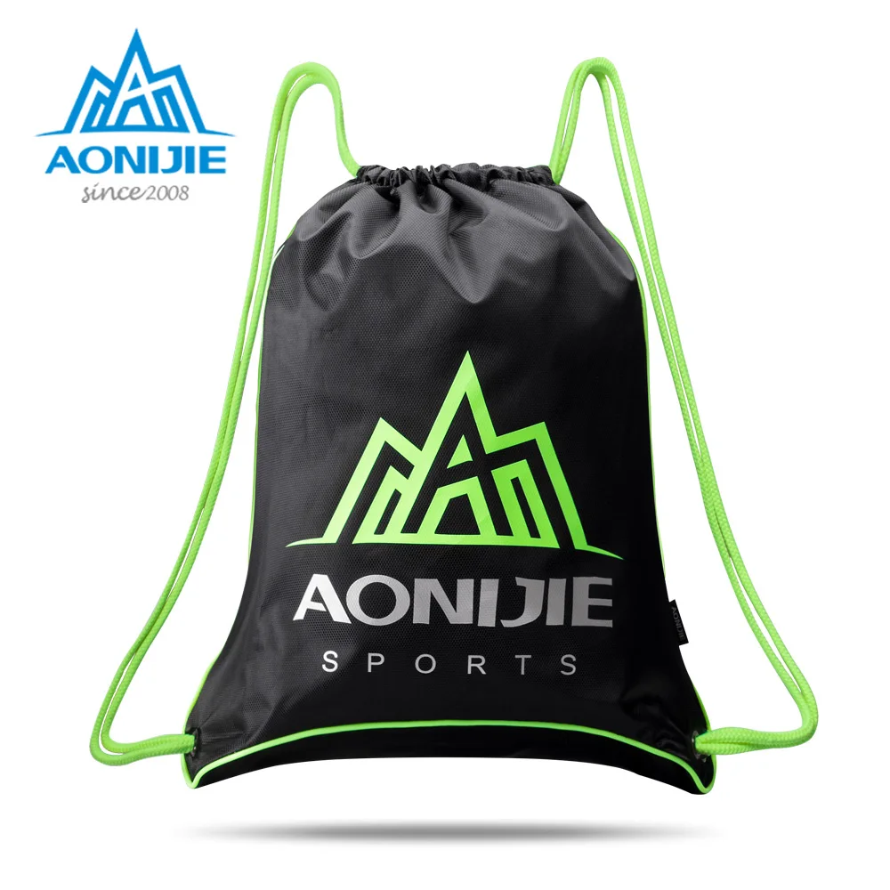 AONIJIE H935 H936 Unisex Drawstring Gym Sack Sackpack Backpack Cinch Bag For Outdoor Sports Fitness Workout