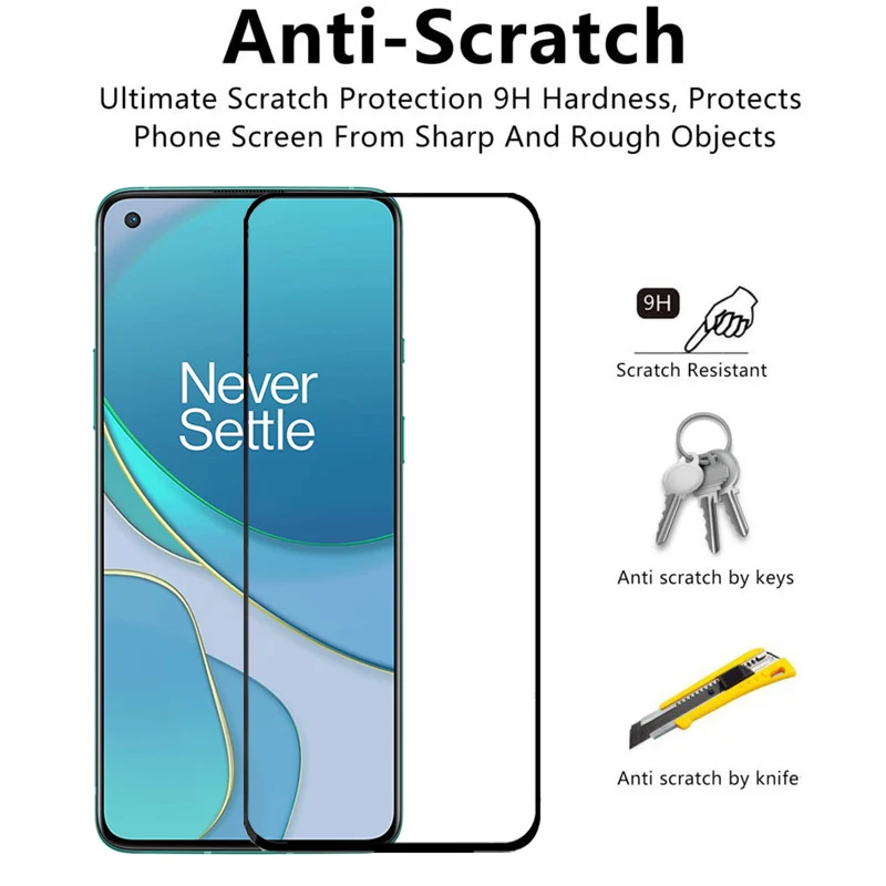 9RT oneplus-10t tempered glass for oneplus 9rt 9r nord 2 2t 10t protection one plus nord 2 screen protector oneplus 8t glass