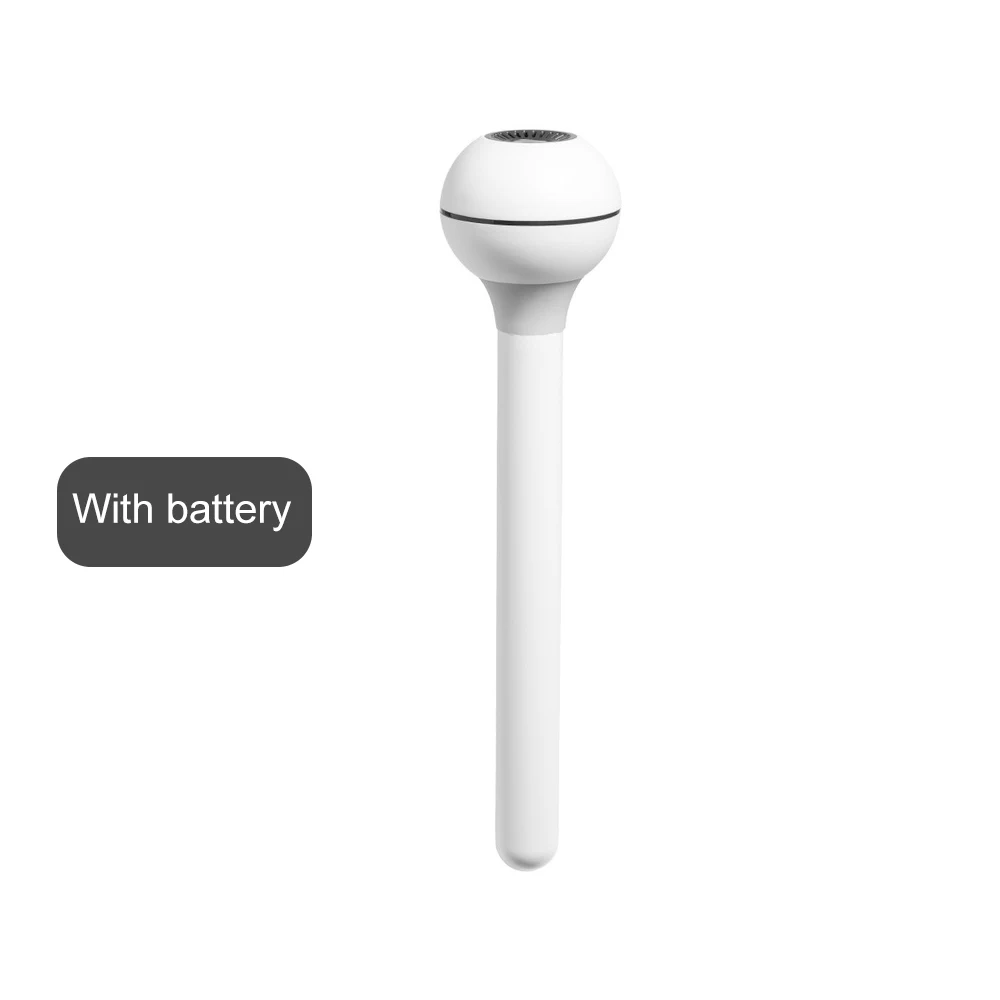 with battery and USB Переносной увлажнитель для путешествий с батареей, регулируемая длина, разборный увлажнитель воздуха для дома, офиса, автомобиля, зарядка через usb - Цвет: with battery and USB