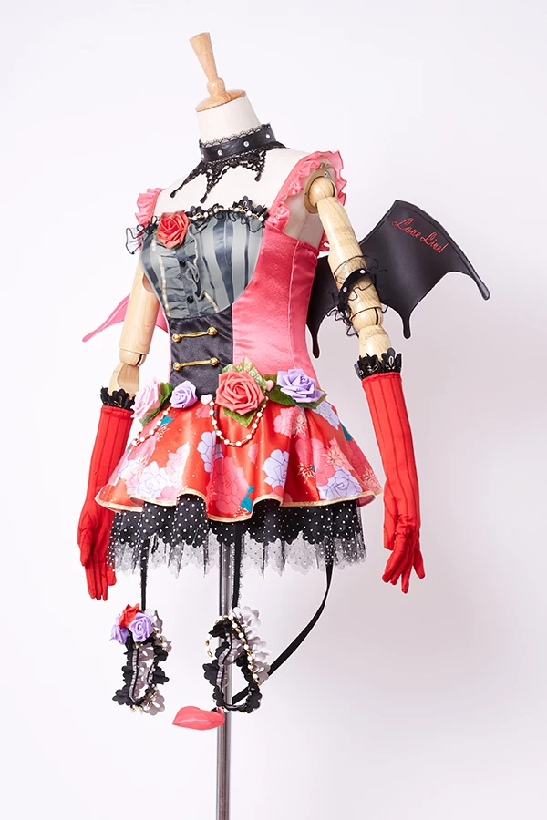 LoveLive Косплей новый SR Maki Nishikino косплей костюм маленький Дьявол трансформированная
