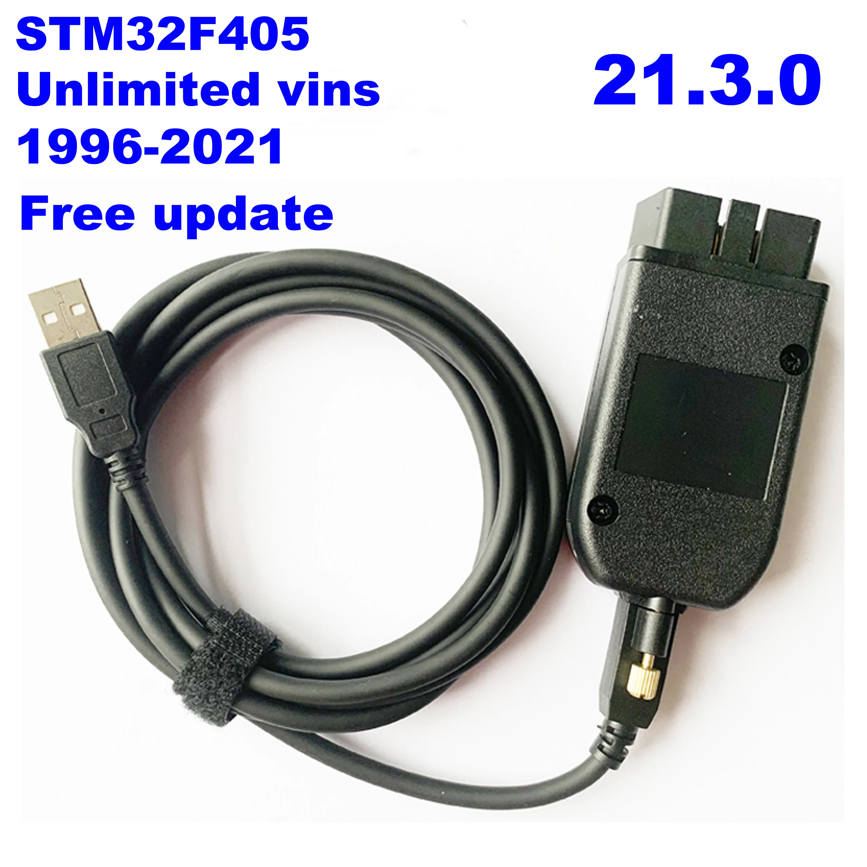 2021 OBDII Cable 21.9 interface HEX V2 USB Interface FOR VW AUDI Skoda Seat Really hex-v2 Supports CAN and UDS protocols |
