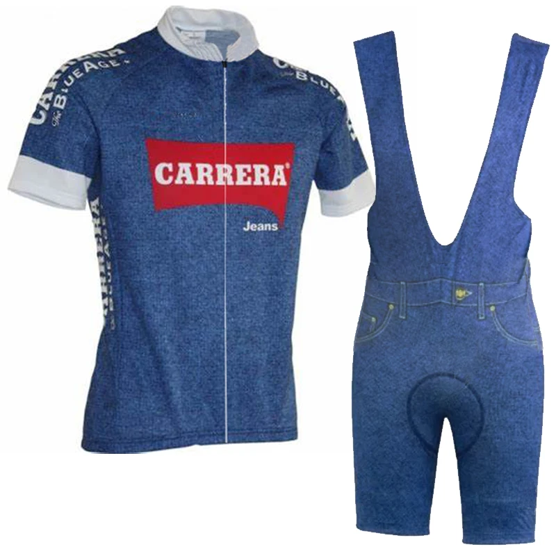 Мужской трикотажный костюм в стиле ретро с коротким рукавом для велоспорта |