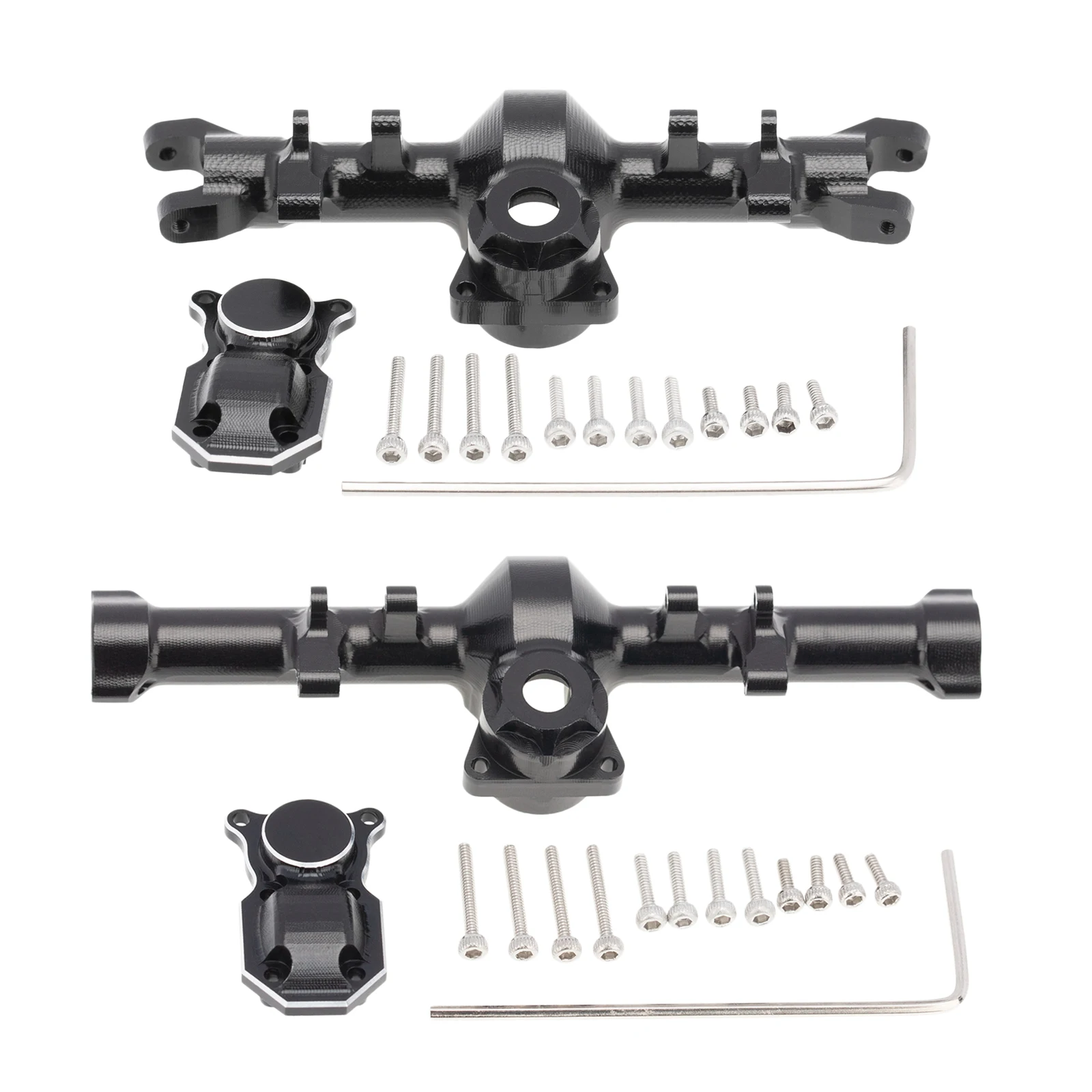 1/24 CNC RC Автомобильная ось Howg запасные части для Axial SCX2490081|Детали и аксессуары| |