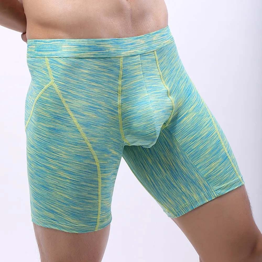 

Low Rise Boxer Briefs Men Pouch Shorts Sissy Soft Underpants Underwear