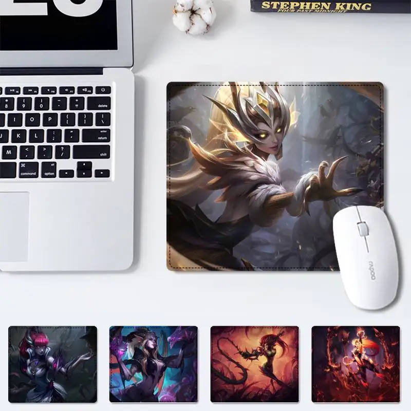 

Nice League of Legends Zyra Mouse Mat Keyboard Mat Desk Durable Desktop Mousepad Rubber Gaming Small Mouse Pad Office Mouse Mat
