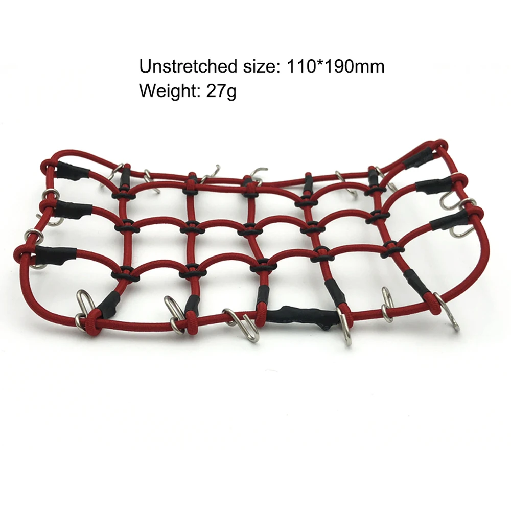 1/10 RC эластичная багажная сетка транспорт гусеничный аксессуар для RC4WD осевой D90