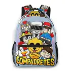 Compadretes для подростков, школьная сумка, сумка для малышей, Compadretes mikecrack minecra Games, дорожный рюкзак, рюкзаки для мальчиков и девочек