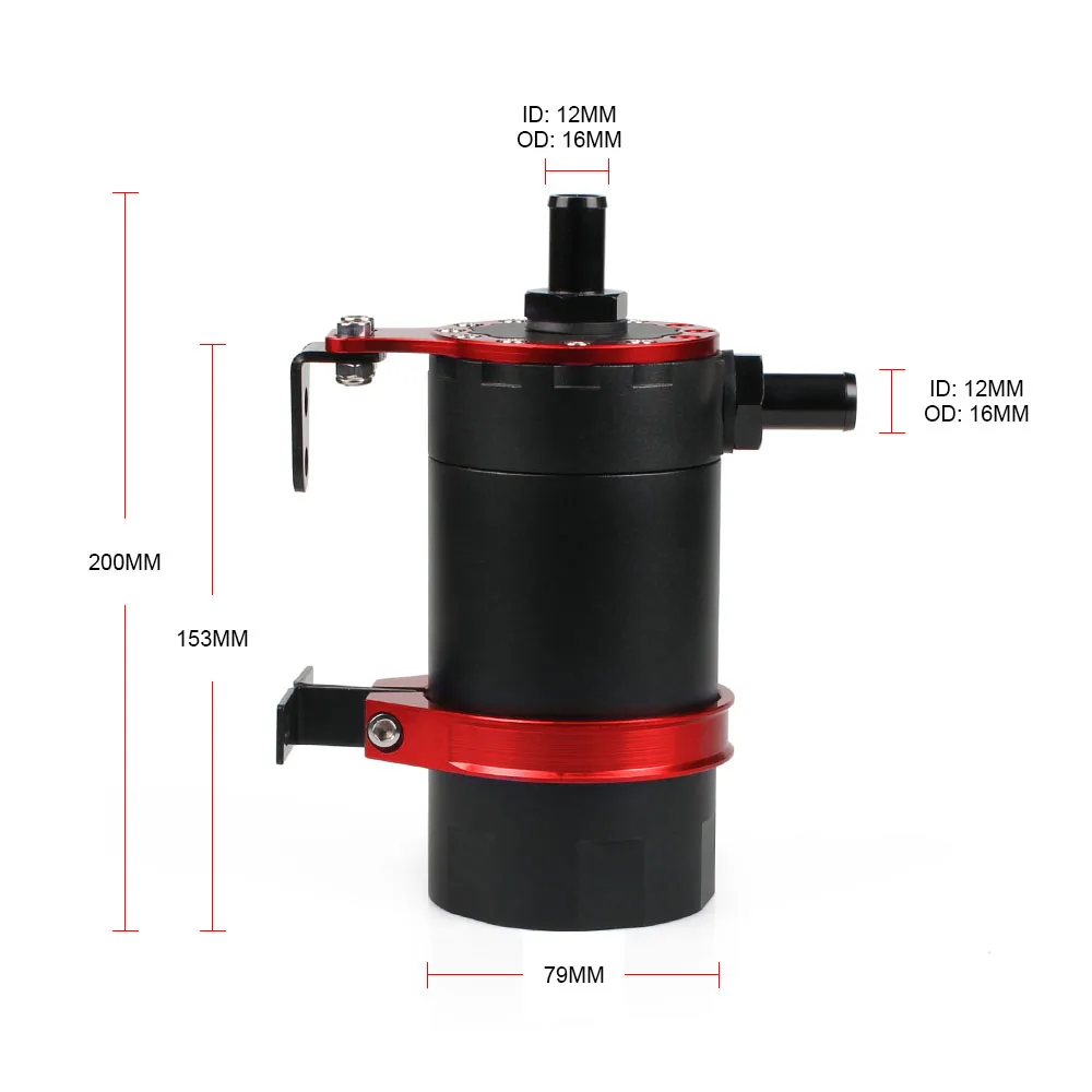 RASTP 1 набор Автомобильный Алюминиевый сплав гоночный резерв маслоуловитель БАК