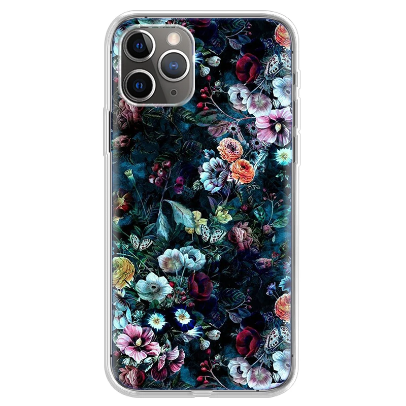 Чехол для IPhone 11 Pro Max 12 Mini XS XR XSMAX 5 6S 7P 8 Plus прозрачный SE 2020 задняя крышка A138|Бамперы| |