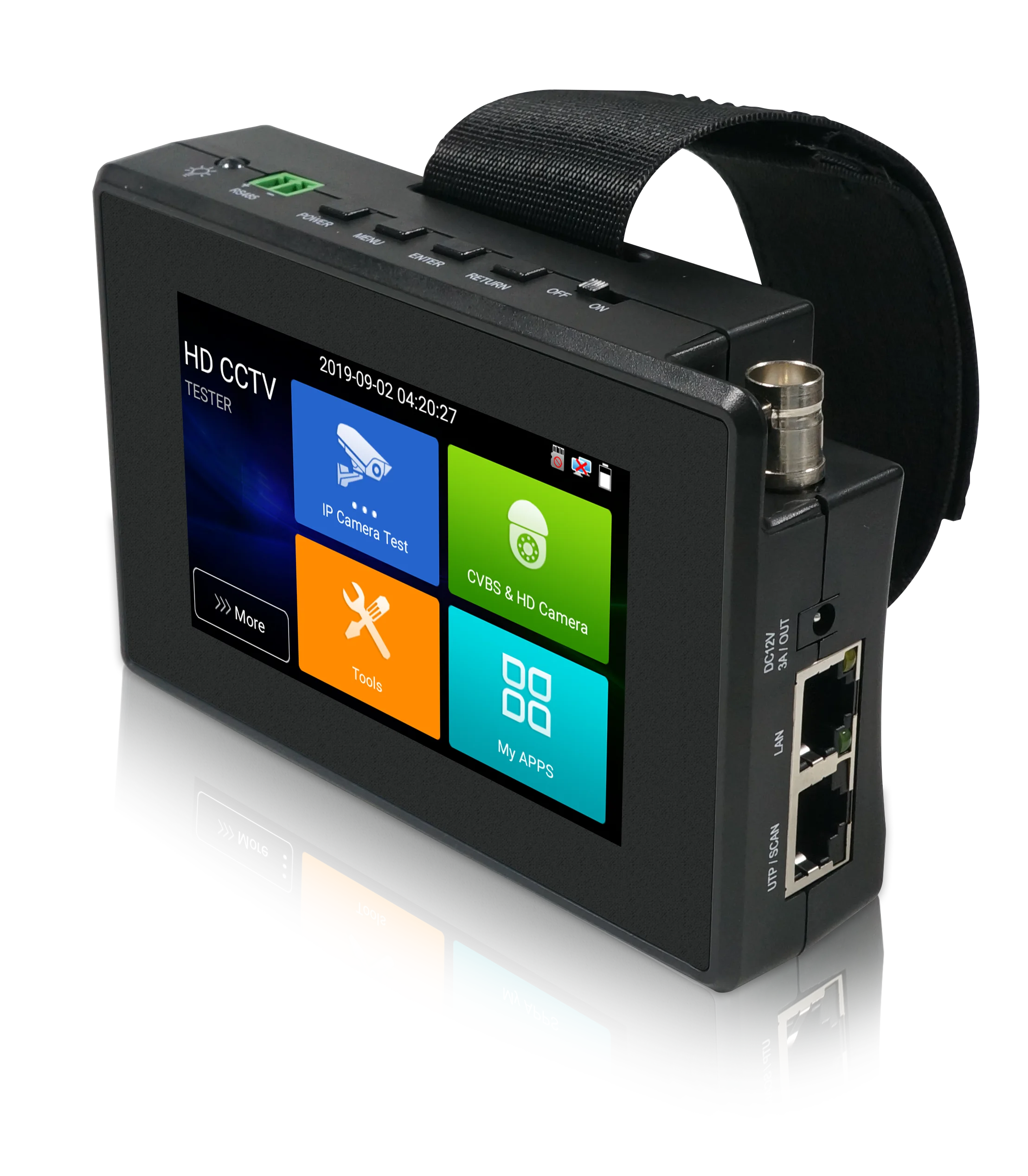 IPC 1800SN 4 дюймовый 4K H265 IP камера тестер 8MP AHD TVI CVI CVBS CCTV монитор с PTZ управлением