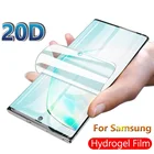 Гидрогелевая пленка 500D для Samsung Galaxy S10, S20 Plus, S10E, S20, ультрастеклянная Защитная пленка для экрана Note 10, 20 Pro Lite, защитная пленка