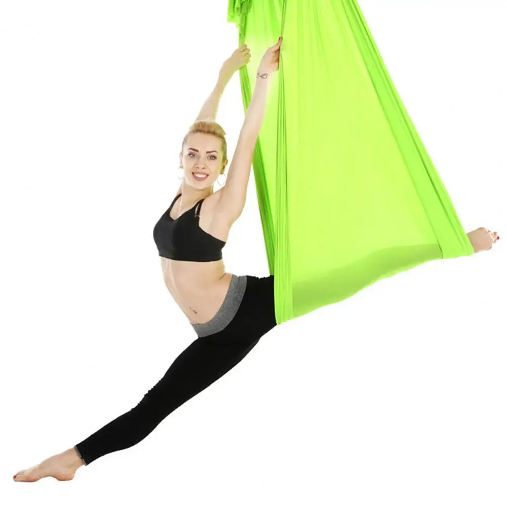 

1 Set Useful Yoga Hammock Soft Nylon Swing Hammock Core Strength Yoga Hammock for Gym Aerial Yoga Hammock