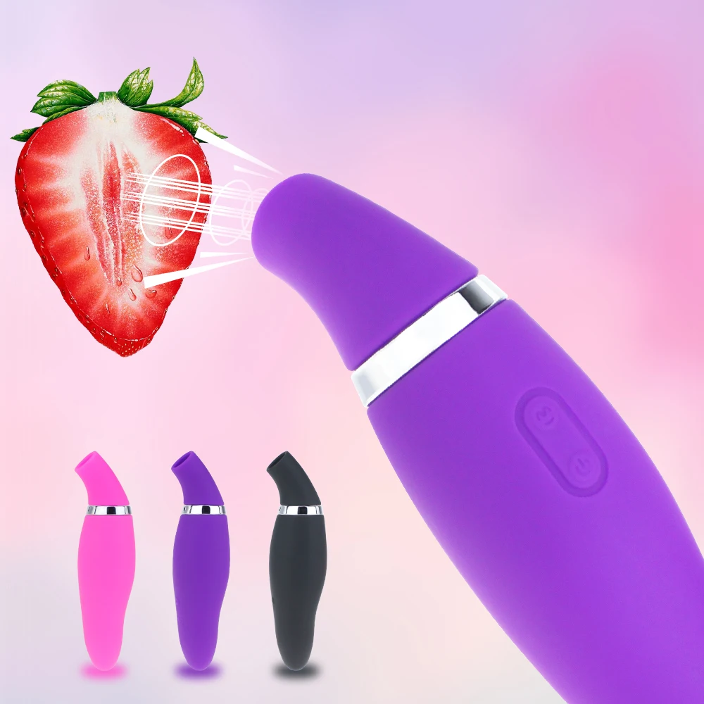 Вибратор для сосания клитора с 10 режимами силы женщин тихий клитор соски Мощное