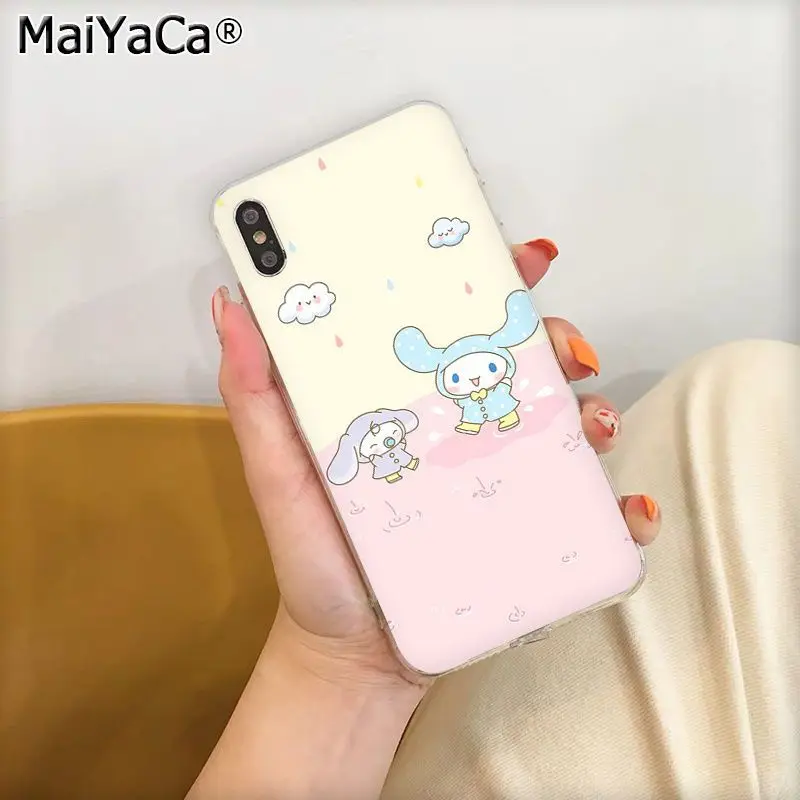 MaiYaCa милый мультфильм cinnamoroll Coque Shell чехол для телефона Apple iphone 11 pro 8 7 66S Plus X XS MAX 5s SE XR чехол для мобильных телефонов