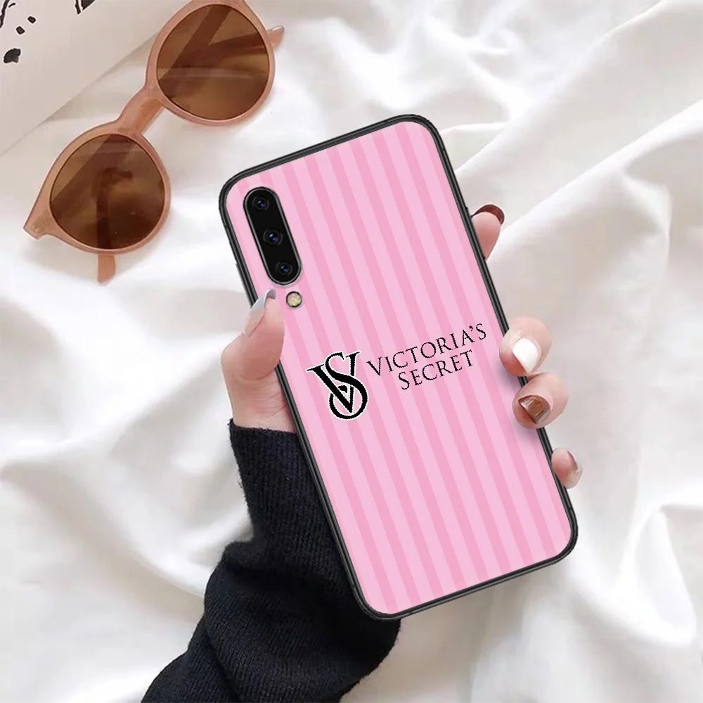 

Fashion Victoriaes Pinks Secret Phone Case For Samsung Galaxy A 3 5 7 8 10 20 20E 21S 30 30S 40 50 51 70 71 black Coque Tpu Cell