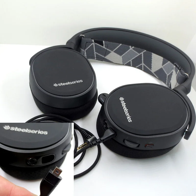 Для SteelSeries Arctis Raw 3 5 7 Игровой аудио кабель для наушников длиной 2 метра |
