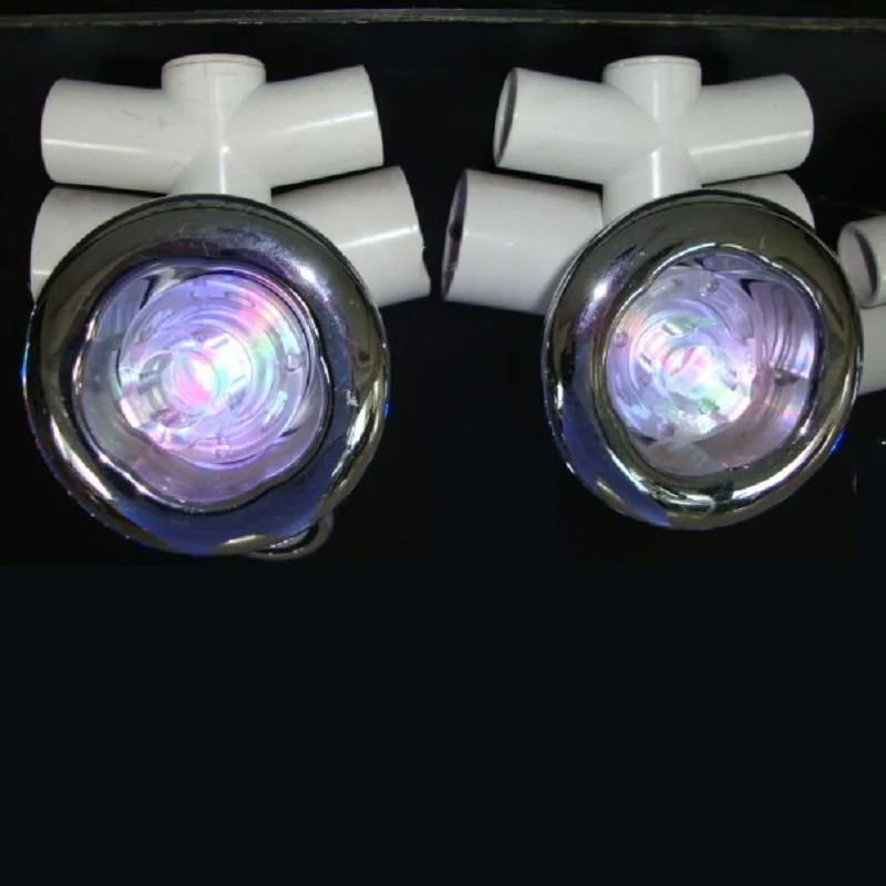 4 шт. RGB подводный для емкостей с горячей водой спа светодиодный светильник с водомётом с 1 подсветка для ПК ручной переключатель или сенсорный экран контроллер и 1 шт. адаптер