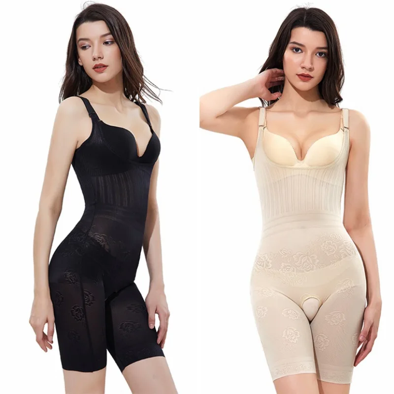 

Slimming Underwear Shaper Bodysuit Women Removable And Adjustable Shoulder Straps Chest Support Body Corset