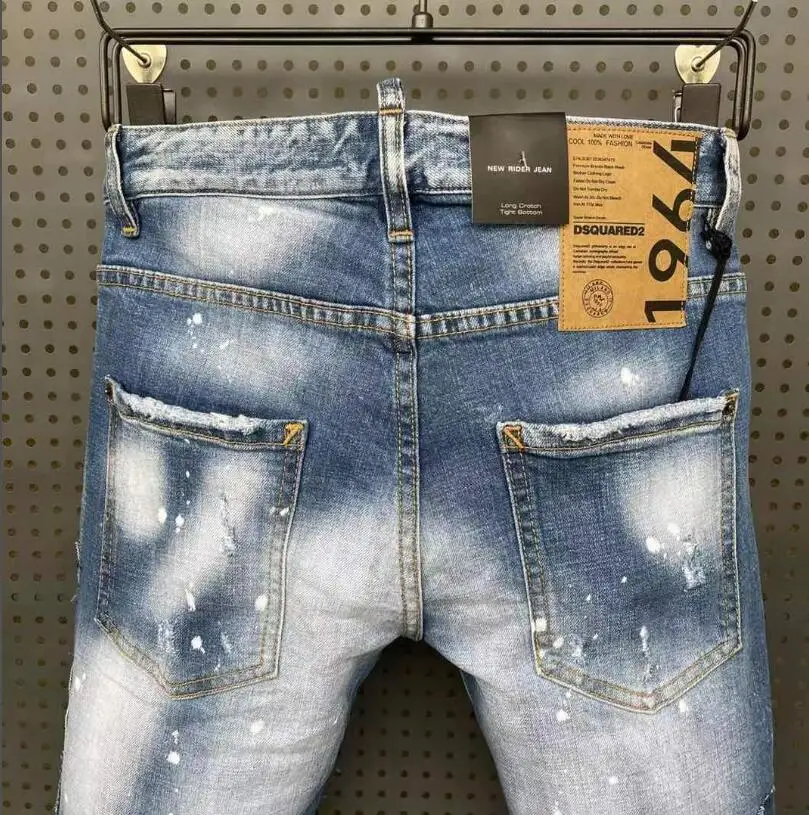 2021 Hot classic,Authentic DSQUARED2,Retro,Italian brand ,Women/Men Jeans,locomotive,Jogging jeans,DSQ067