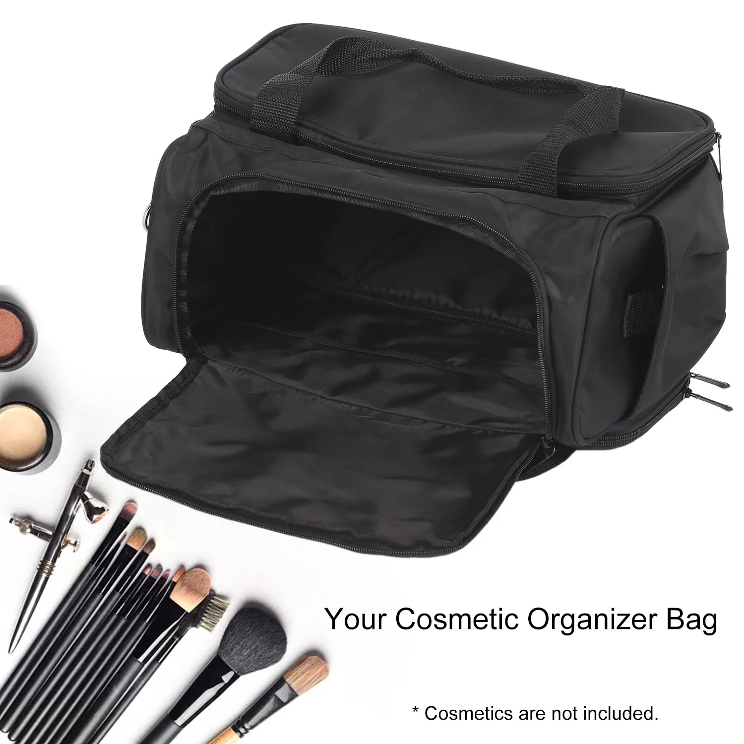 

Professional Hairdressing Tool Kit Barber Scissors Bag Large Capacity Hairdresser Makeup Storage Bag Beauty Shoulder Travel Bag