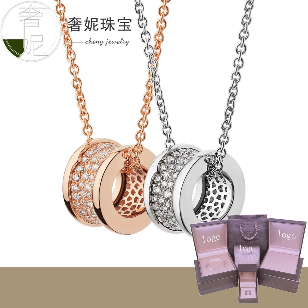 

S925 Sterling Silver Light Luxury Ladies Necklace Gypsophila Necklace Female Fashion Jewelry Girlfriend Gift