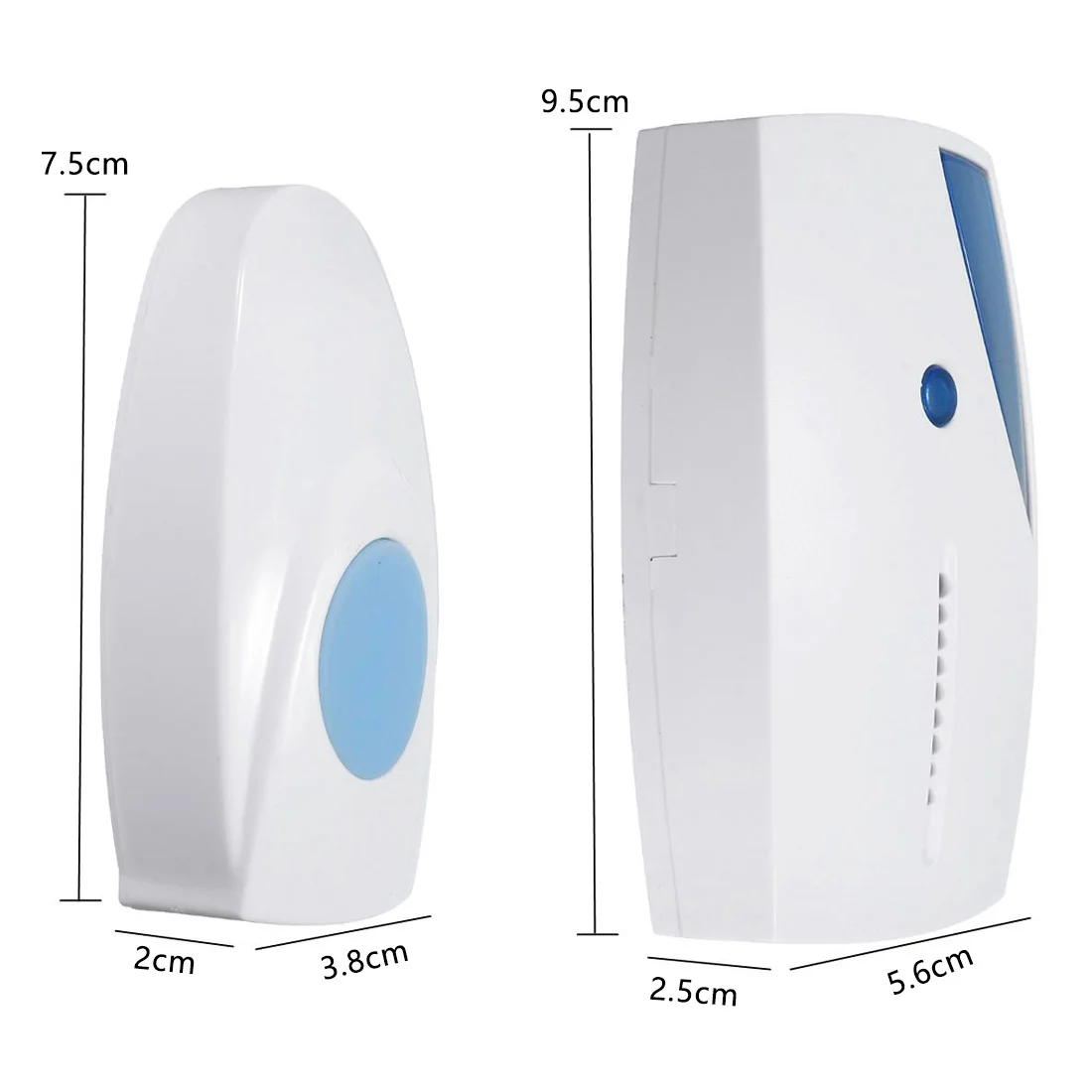 Музыкальный дверной передатчик звонка приемник 1 шт. 70-110 м Диапазон