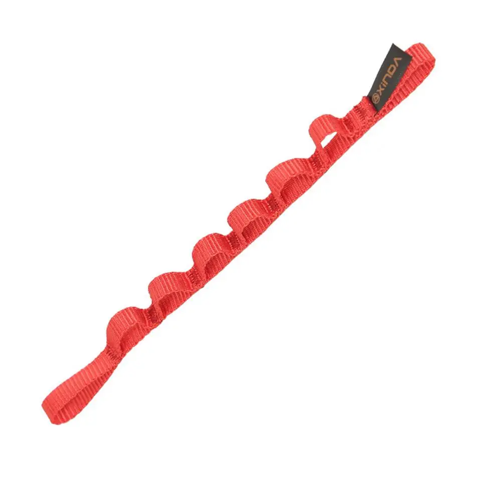 

Rock Climbing Rope Loop Multi-function Multiple Hanging Loop Nylon Locking Backpack Belt Mountaineering Equipment