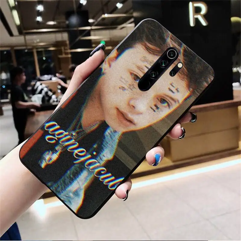 Чехол для телефона Jacob Sartorius черный мягкий силиконовый чехол Redmi Note 8 8A 8T 7 6 6A 5 5A 4 4X 4A