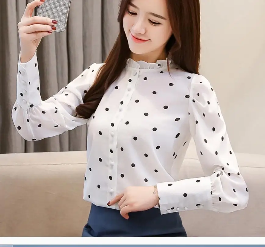 Женская рубашка с длинным рукавом весна осень 2021|Рубашки| |