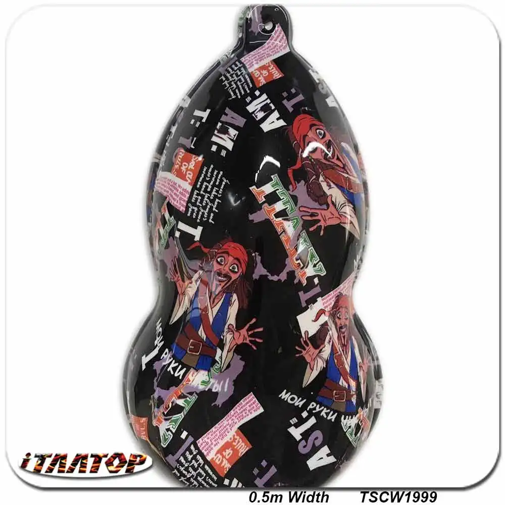 

Бесплатная доставка, мультяшная пленка из ПВХ itповтор, гидрографическая пленка 0,5 м * 2/10/20 м TSCW1999