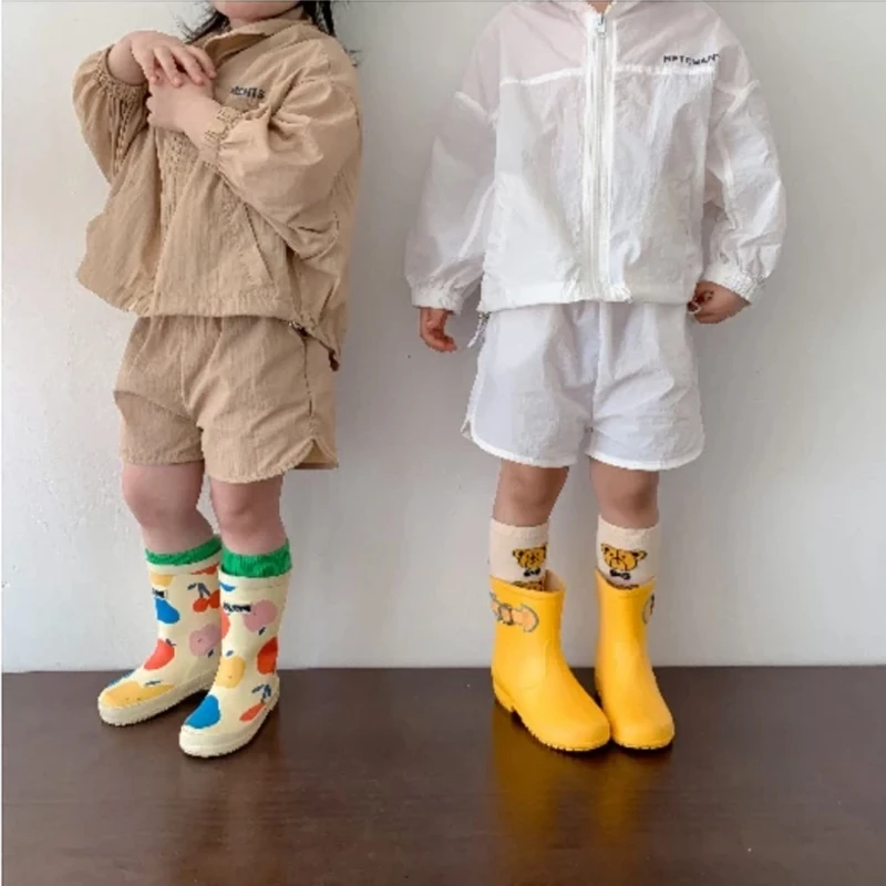 

Baby Air Conditioning Coat Shirt +Short 2pcs Children Clothing Set Pure Color Boys Suit Light Girls Sunscreen Clothes Summer New