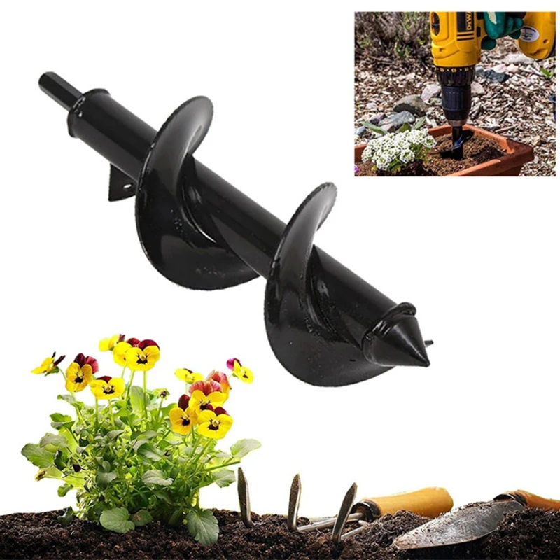 1 шт. Земляной Бур экскаватор отверстие инструменты на ёршиках сверло забор