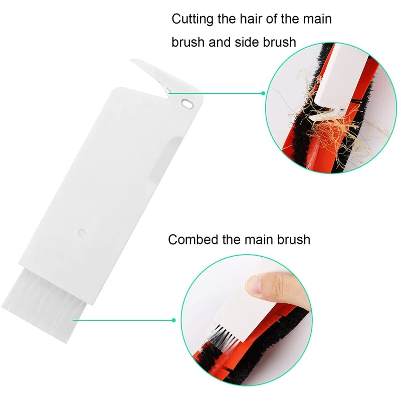 

Accessory Kit for Xiaomi Mijia Roborock E35 E25 E20 S50 S6 S5 S51 C10 Robotic Vacuum Cleaner Replacement Parts 19 Pack