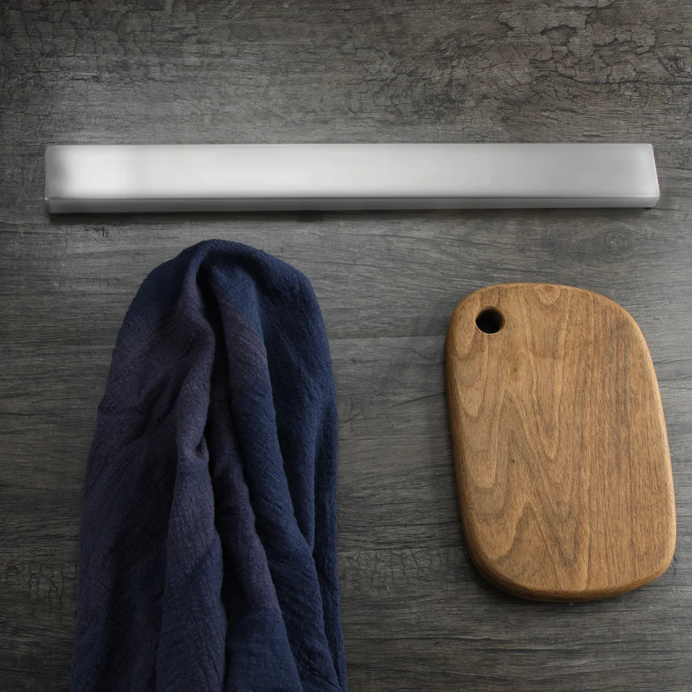 Магнитный самоклеящийся держатель для ножей длиной 45 см из нержавеющей