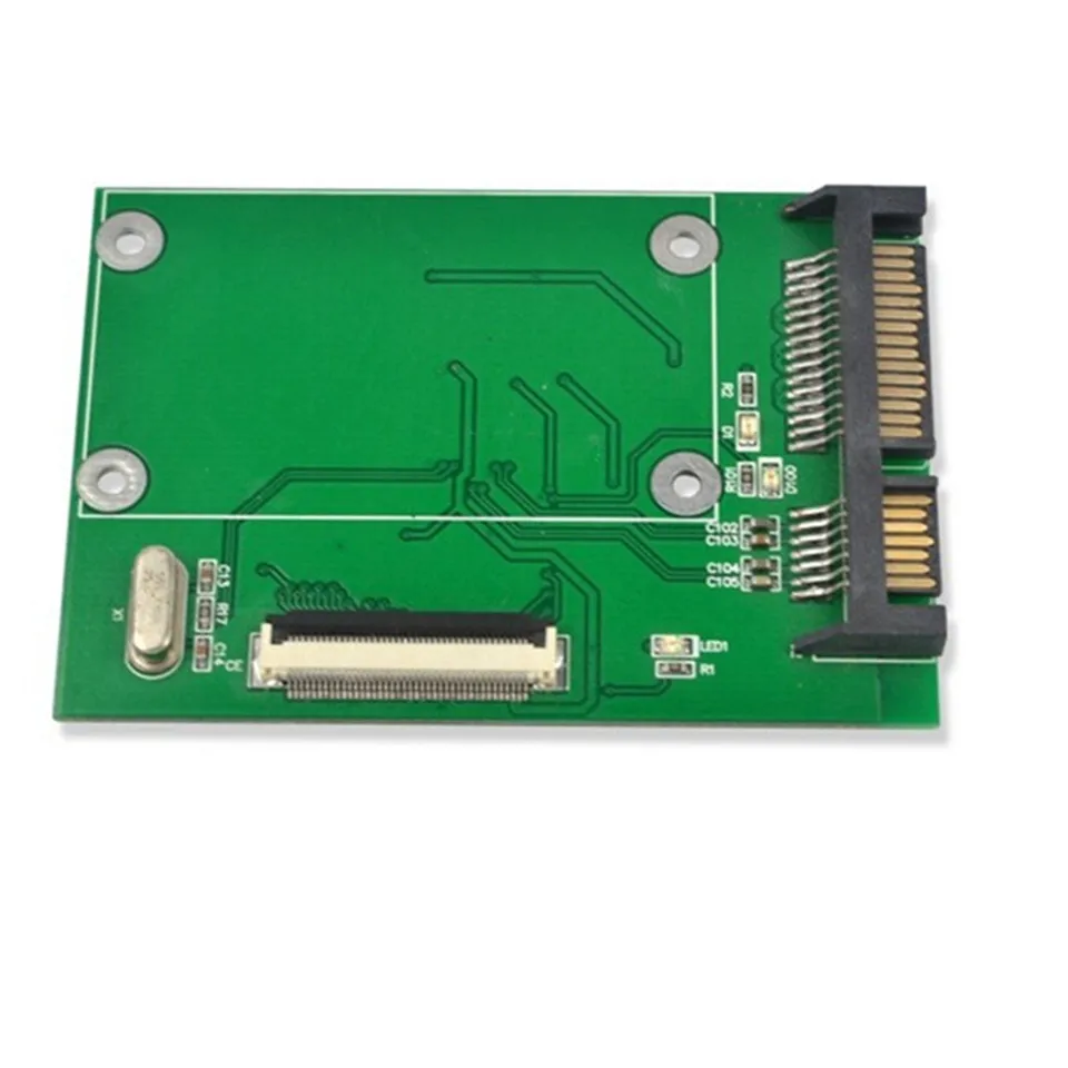 Большая Акция Портативный 40 Pin ZIF/ CE 1 8 дюйма SSD/HDD SATA разъем адаптера конвертера